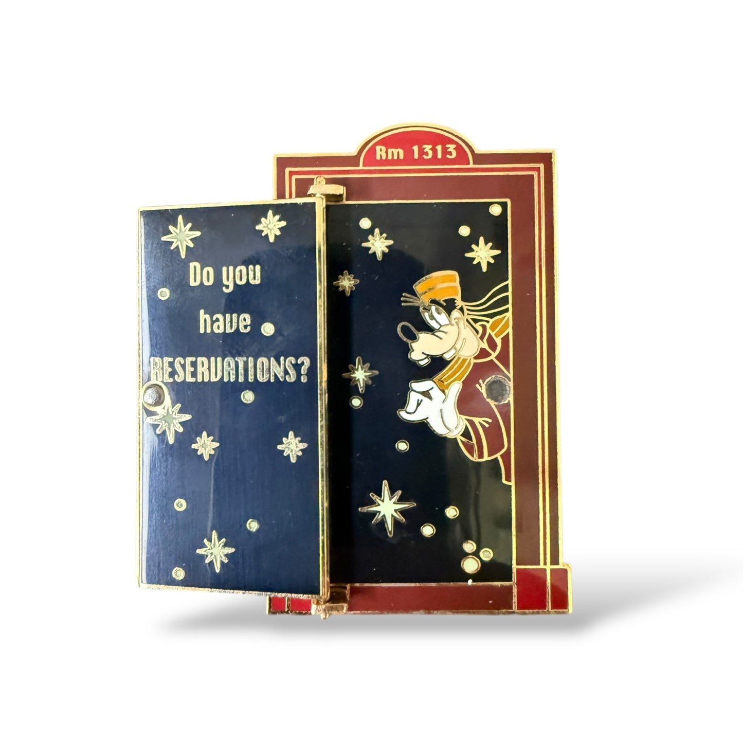 DLR Countdown 2 Terror Twilight Zone Tower of Terror Goofy Reservationist Pin