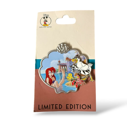 DEC The Little Mermaid 30th Anniversary Ariel, Scuttle, and Sebastian Pin