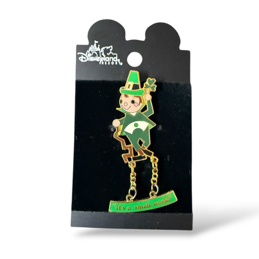 Disney Parks It's a Small World Doll Dangle Ireland Pin