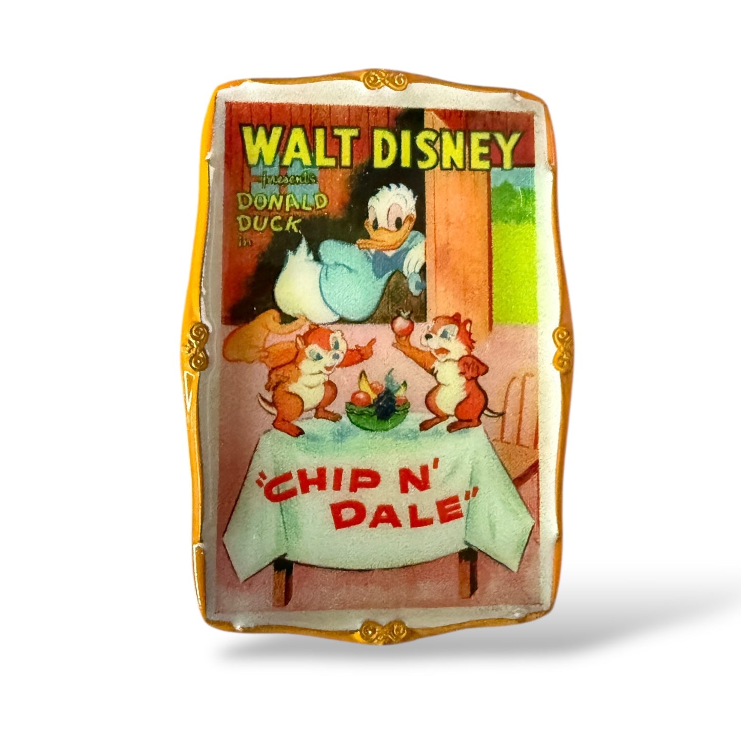 HKDL Pin Trading Carnival 2023 Movie Poster Mystery Donald Duck in Chip n' Dale Pin
