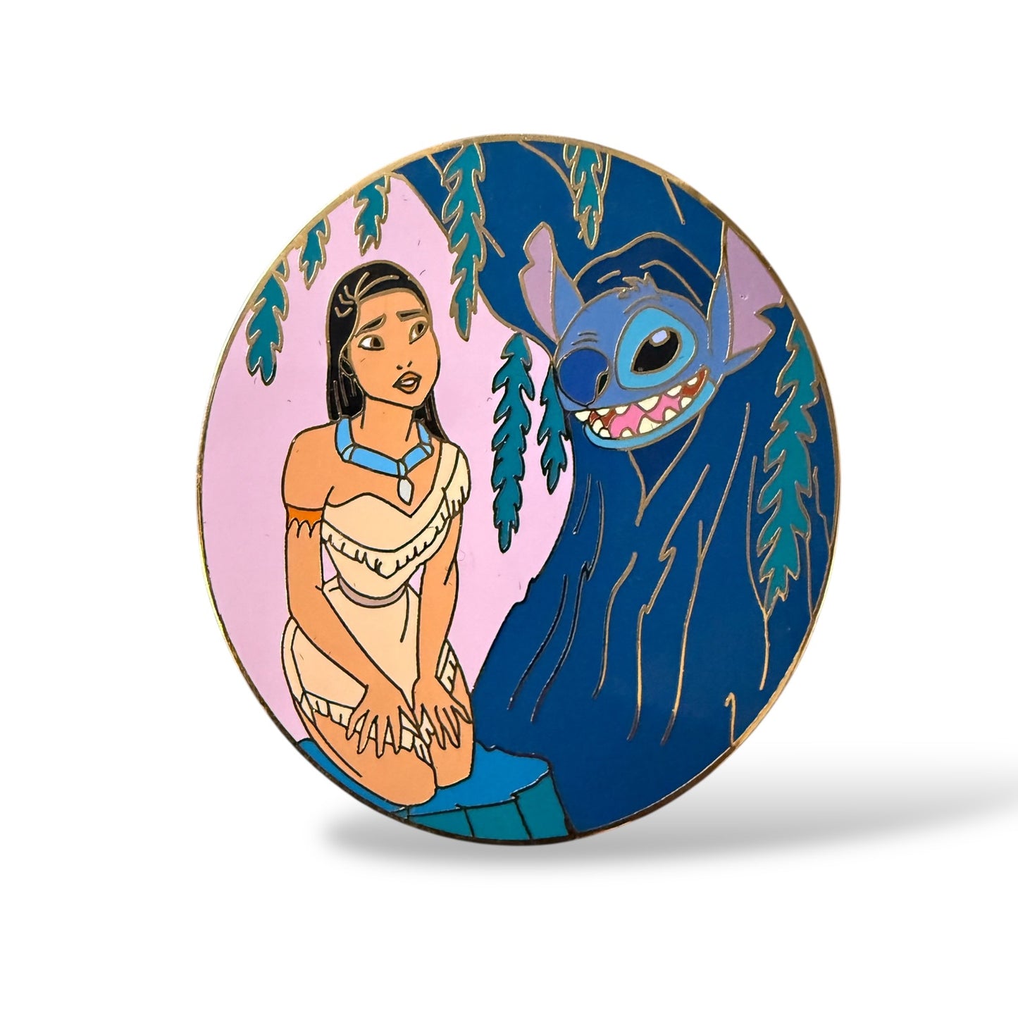 Disney Auctions Stitch & Pocahontas Pin