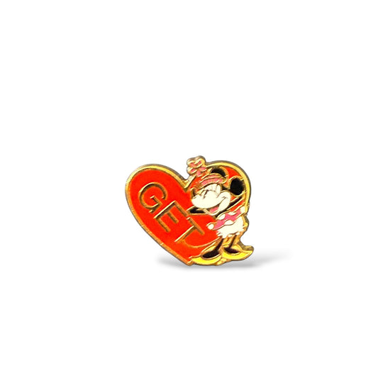 JDS White Day 2003 Get Heart Minnie Pin