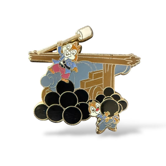 Disney Parks Pirates of the Caribbean Starter Chip n' Dale Pin