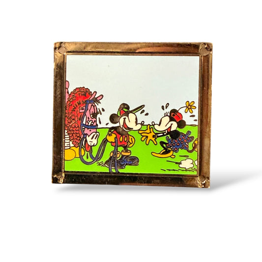 *Damaged* DVC Mickey and Minnie with Horse Saratoga Springs Preview Pin