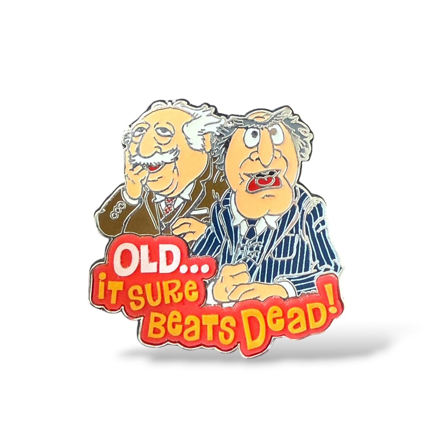 Disney Parks Statler and Waldorf Old... It Sure Beats Dead Pin