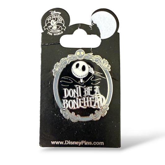 Disney Parks Nightmare Before Christmas Don't Be A Bonehead Pin