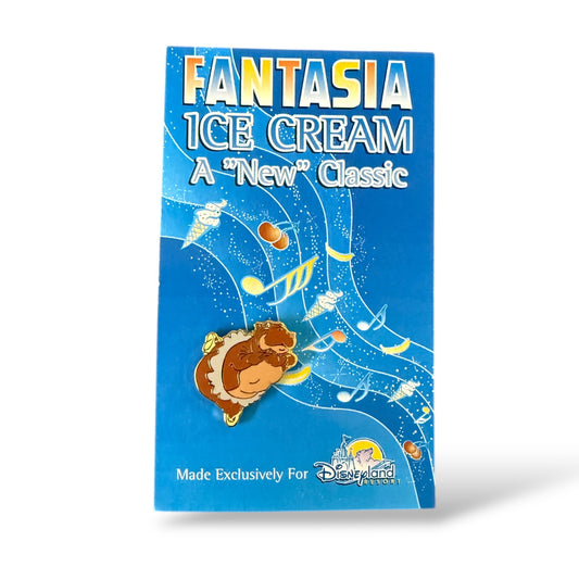 DLR Fantasia Ice Cream Hyacinth Hippo Pin