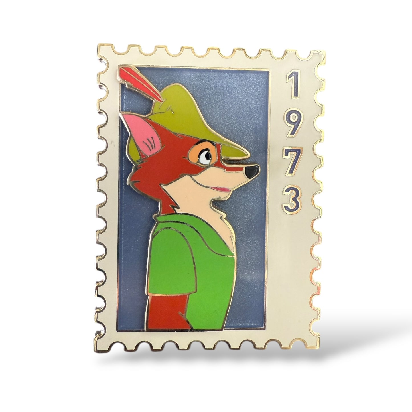 DEC Stamp Characters Robin Hood Pin