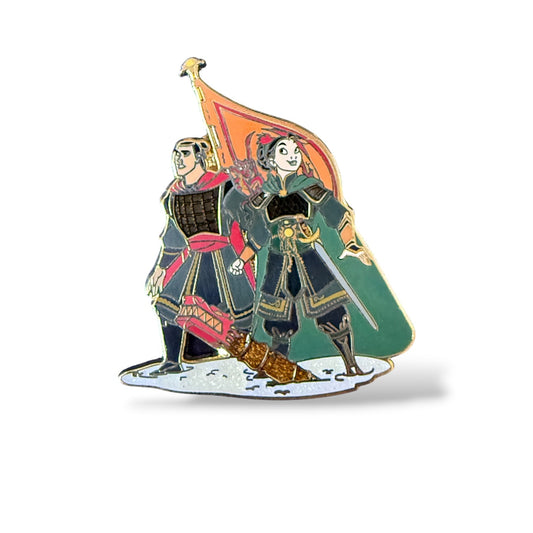 Disney Parks Designer Collection Mulan and Li Shang Pin
