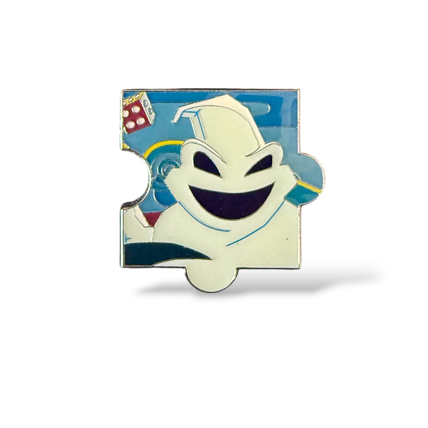 Loungefly Nightmare Before Christmas Puzzle Mystery Oogie Boogie Pin