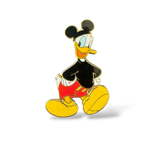 Disney Parks Real Mickey Donald Duck Pin