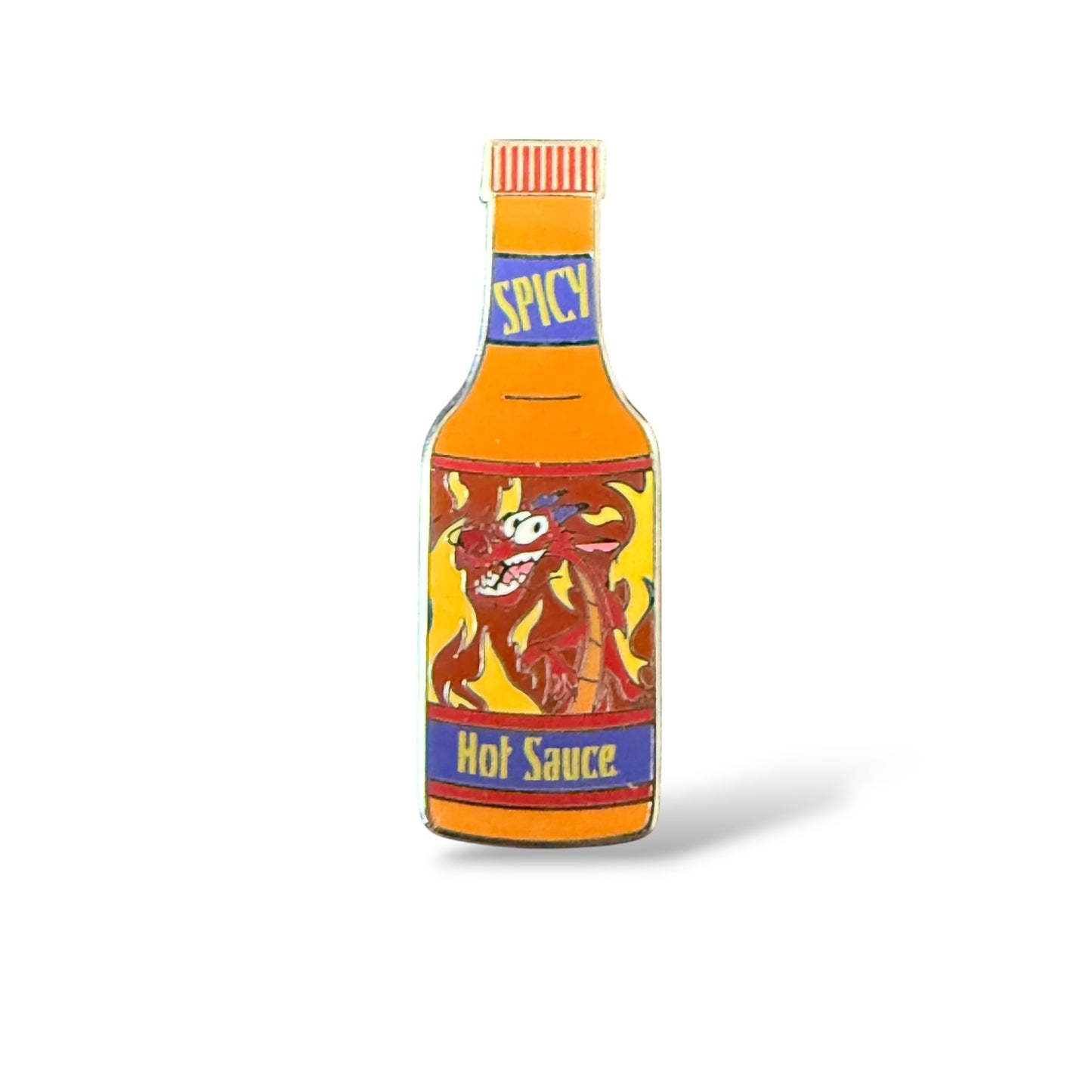Disney Parks Character Hot Sauce Spicy Mushu Pin