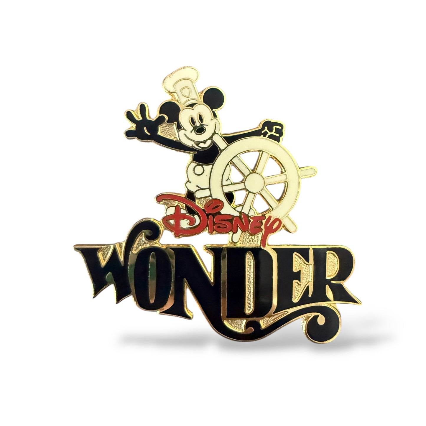 DCL Wonder with Steamboat Willie Mickey Pin