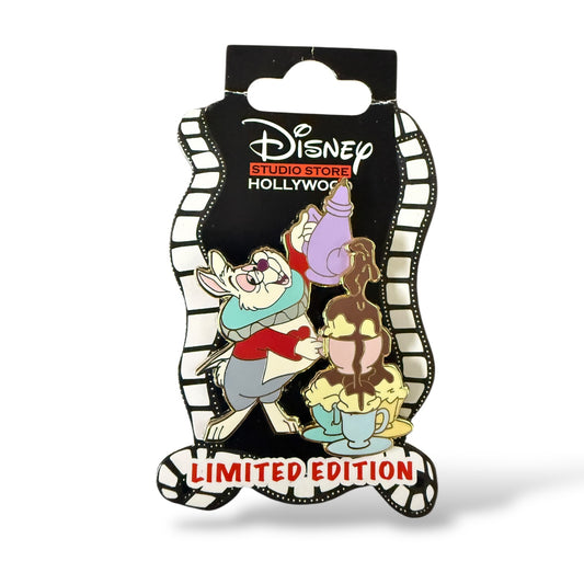 DSSH The Mad Ice Cream Party White Rabbit Pin
