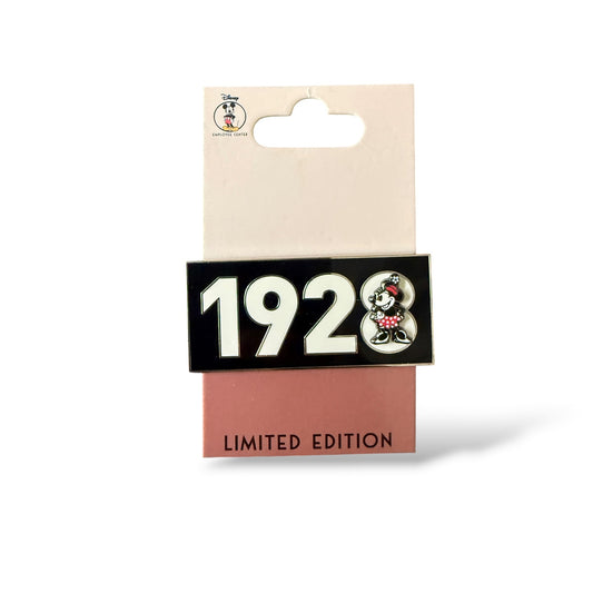 DEC Mickey Mouse 90th Anniversary 1928 Minnie Mouse Pin