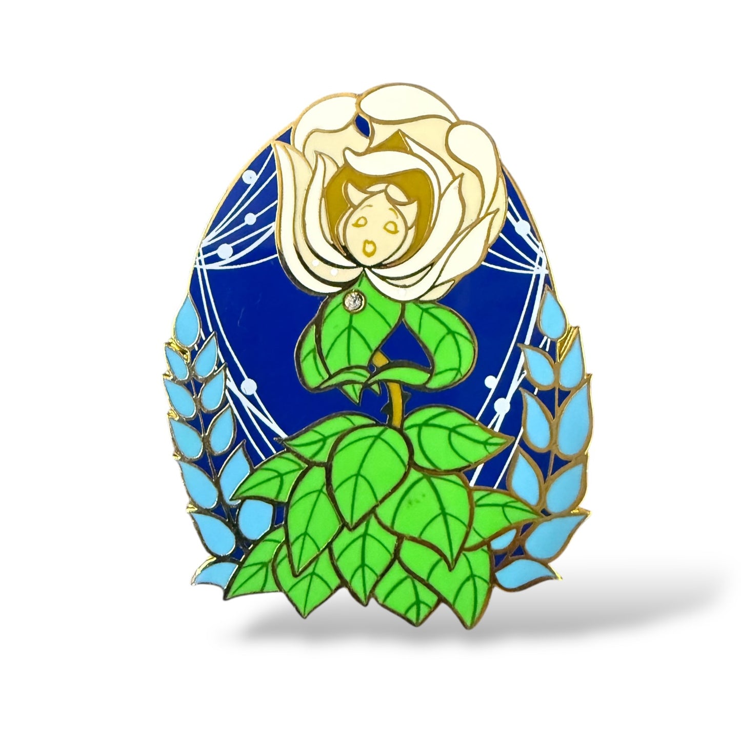 DLR Artist Collection 2006 White Rose Pin