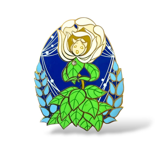 DLR Artist Collection 2006 White Rose Pin