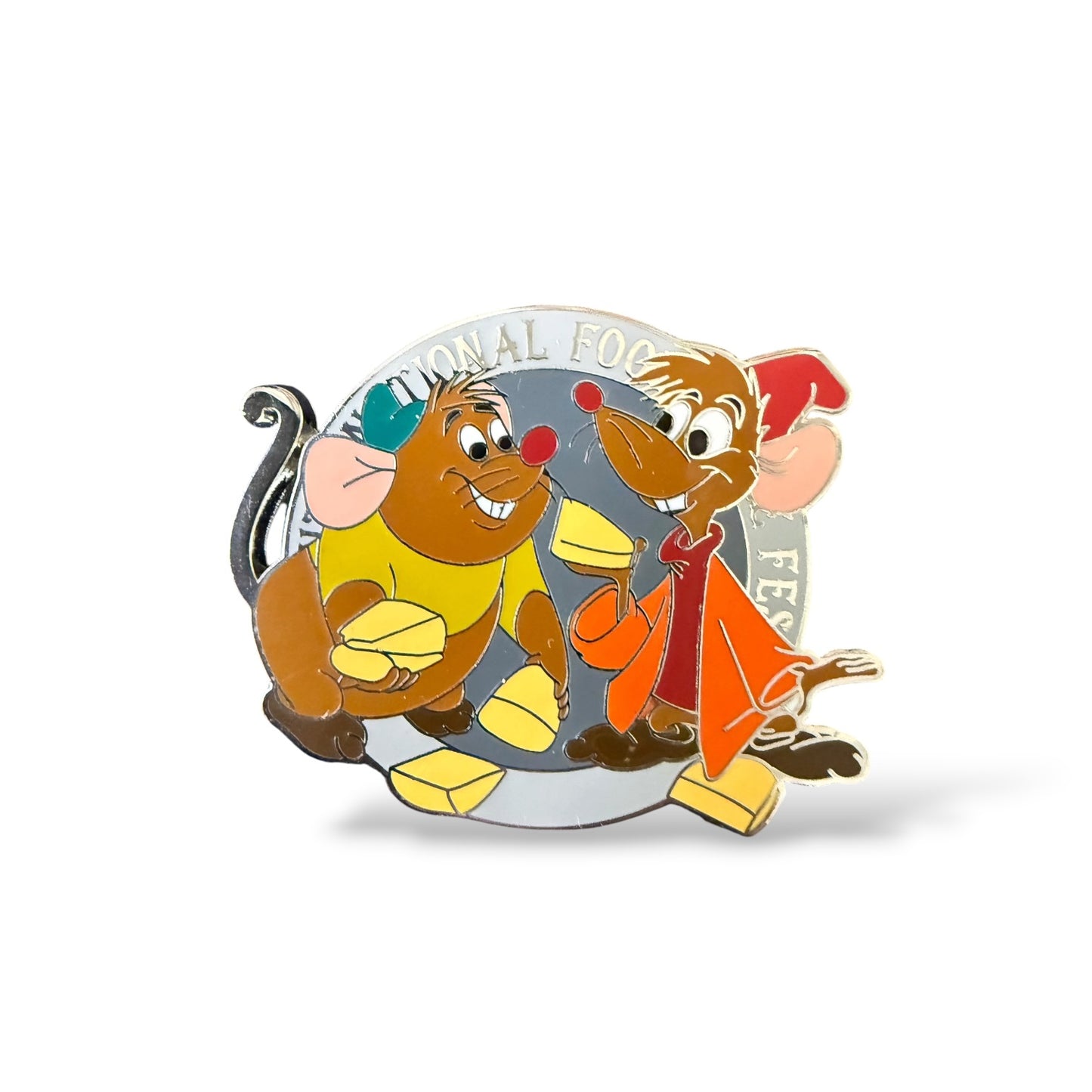 WDW EPCOT International Food & Wine Festival Mystery Jaq and Gus Pin