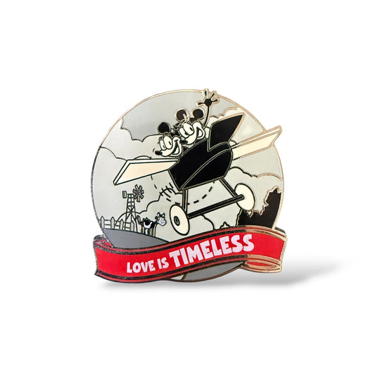 WDW Love is an Adventure Mystery Mickey and Minnie Love is Timeless Pin