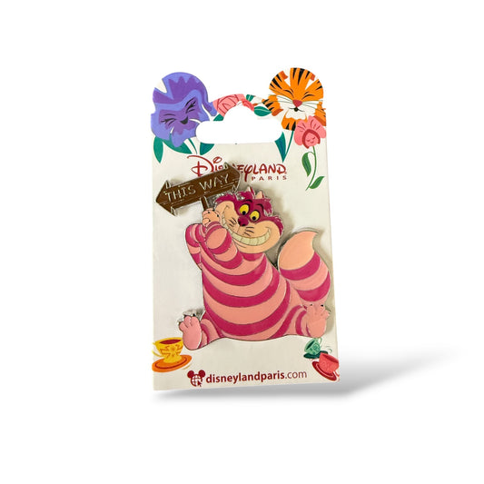 DLRP Cheshire Cat This Way Pin