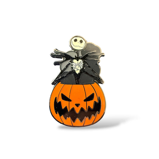Disney Parks Nightmare Before Christmas Jack Skellington Inside jack-o-Lantern Pin