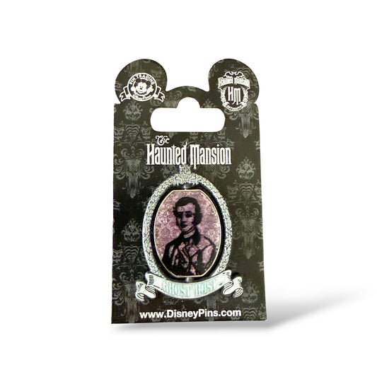 Disney Parks Haunted Mansion Ghost Host Spinner Pin