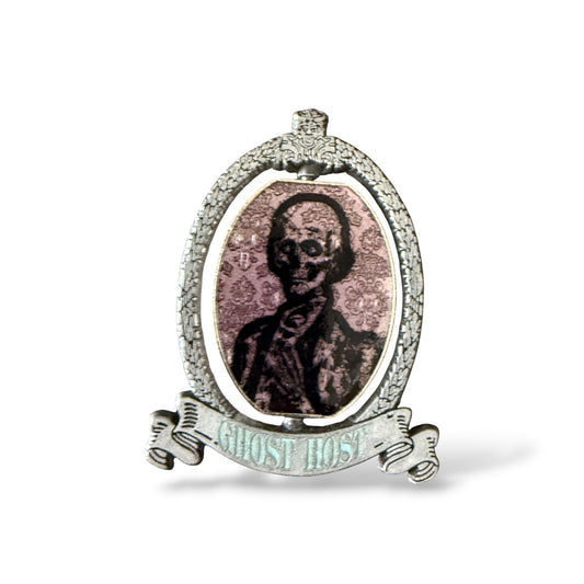 Disney Parks Haunted Mansion Ghost Host Spinner Pin