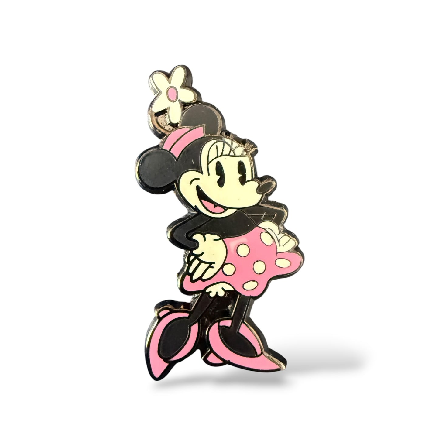 Disney Parks Minnie Pink Outfit Pin