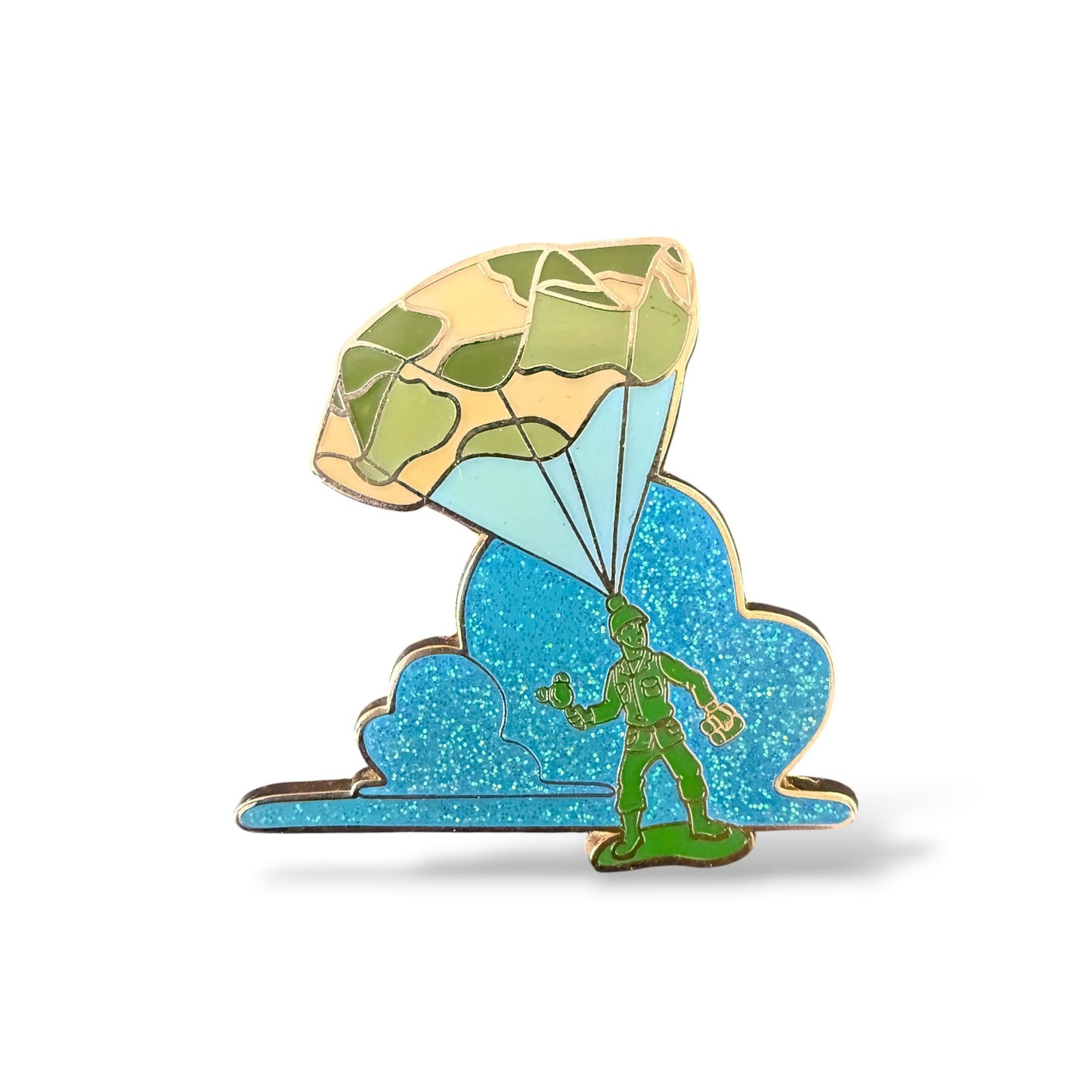 HKDL Toy Story Land Tin Pin Green Army Men Pin