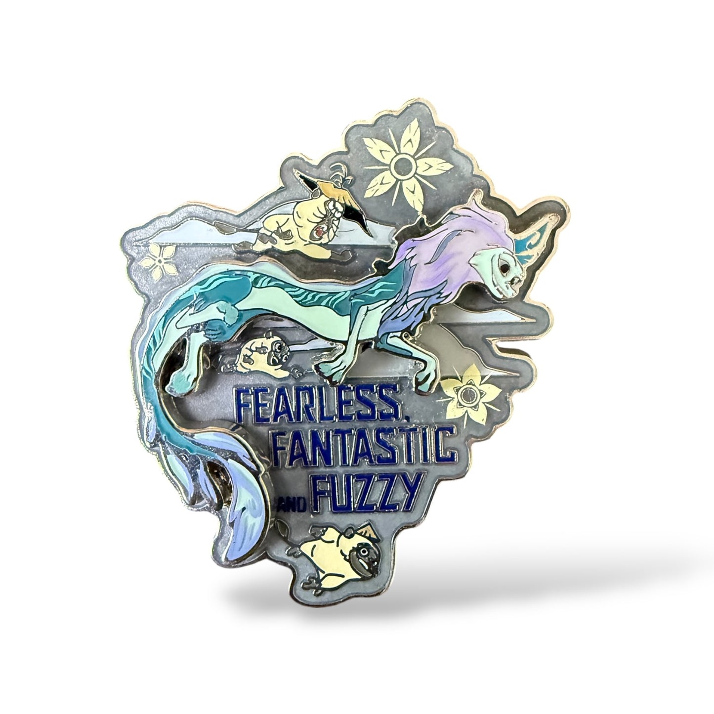 Disney Parks Raya and the Last Dragon Sisu and Ongi Monkeys Fearless Fantastic Fuzzy Pin