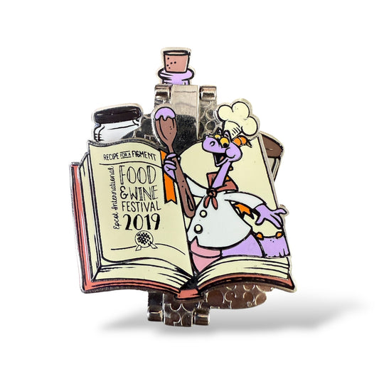WDW Epcot International Food and Wine Festival 2019 Recipe for a Figment Pin
