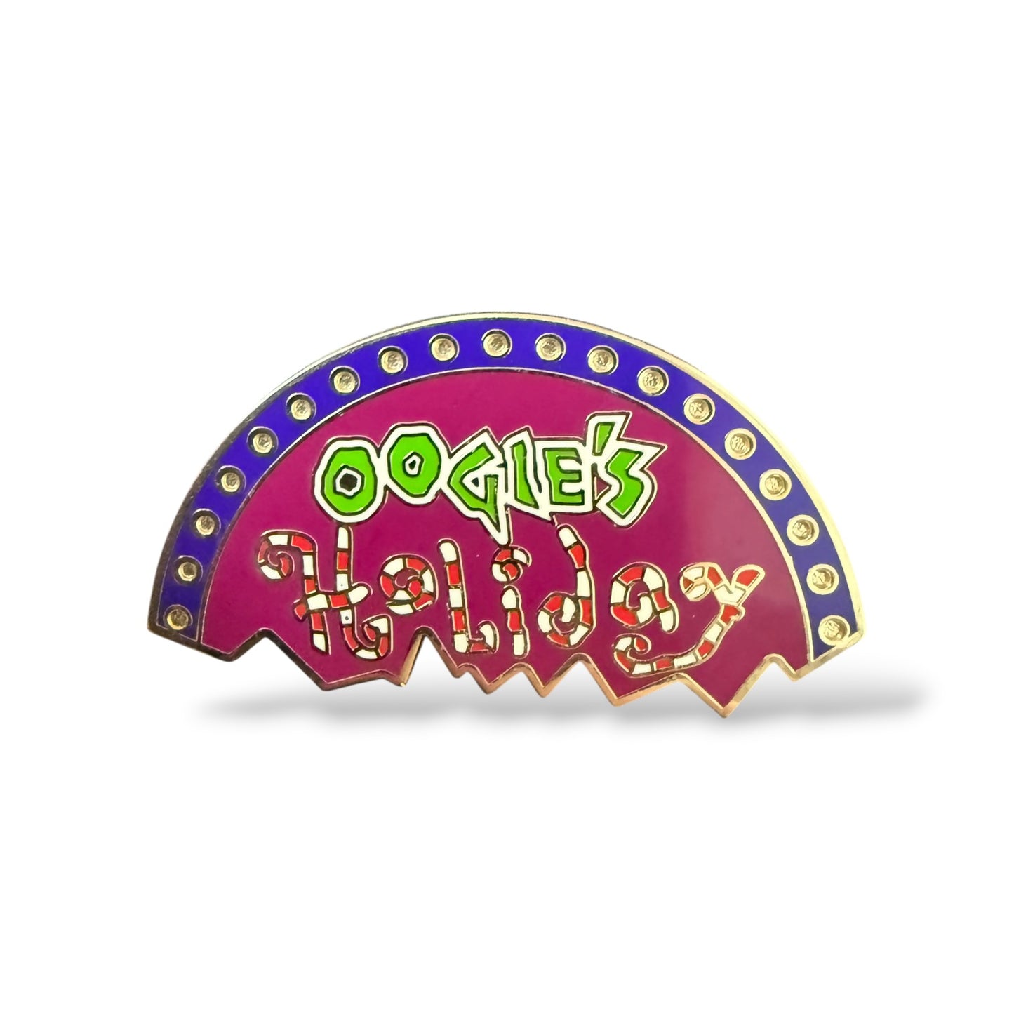 DLR Haunted Mansion Holiday Puzzle Mystery Oogie's Holiday Pin