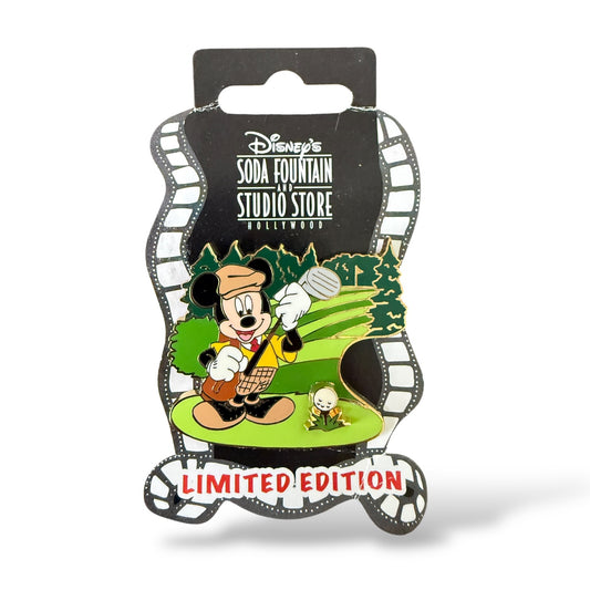 DSSH Characters Playing Golf Mickey Mouse Pin