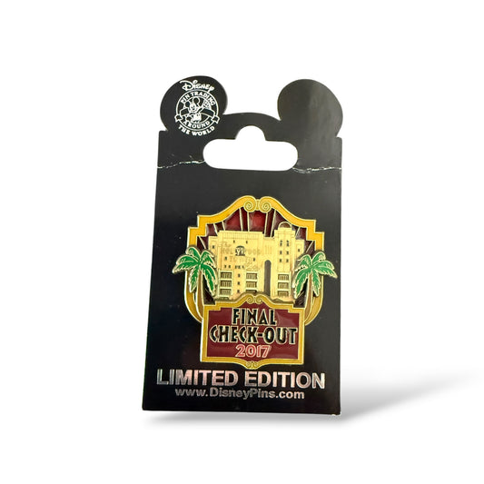 DCA Tower of Terror Final Check-Out 2017 Pin