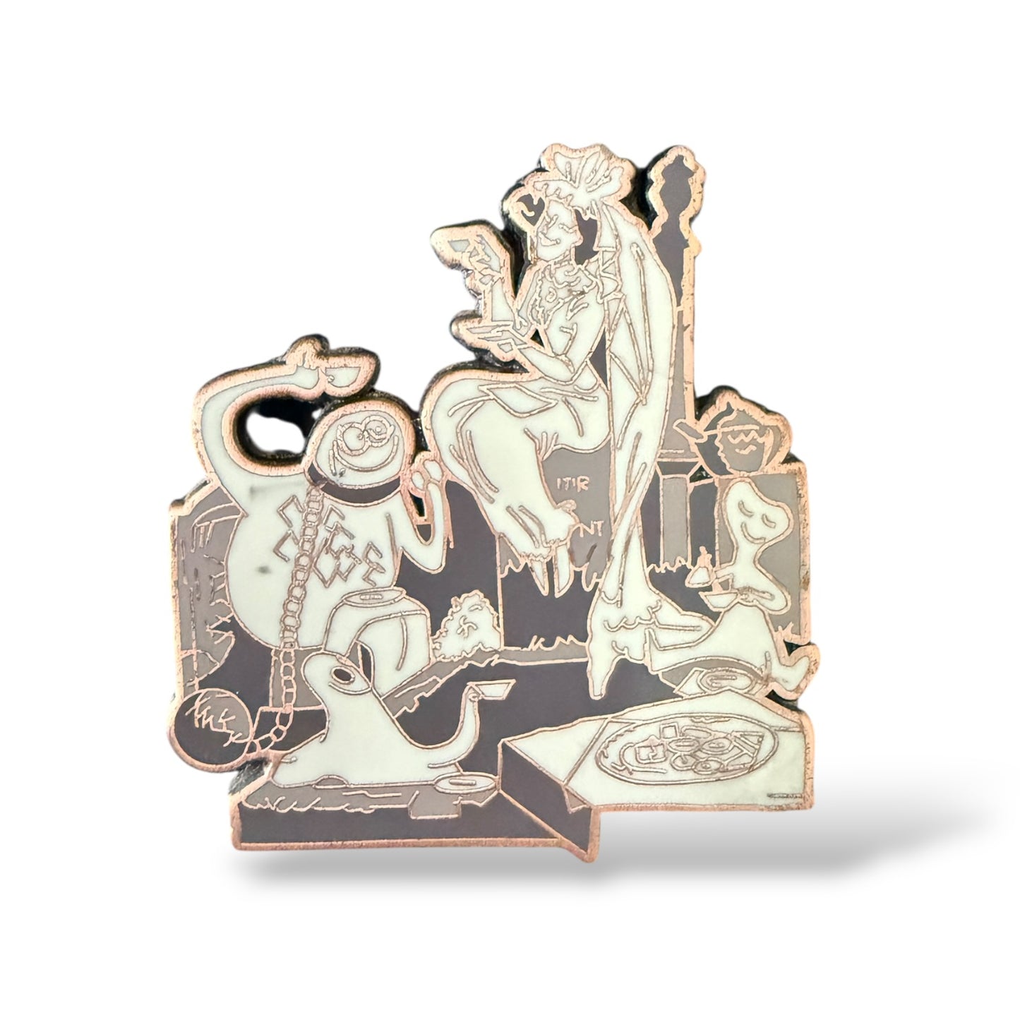 Disney Parks Haunted Mansion Starter Ghost Tea Party Pin