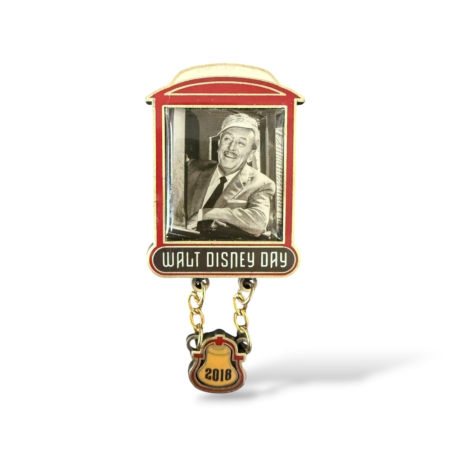 Disney Parks Walt Disney Day 2018 Train Dangle Pin