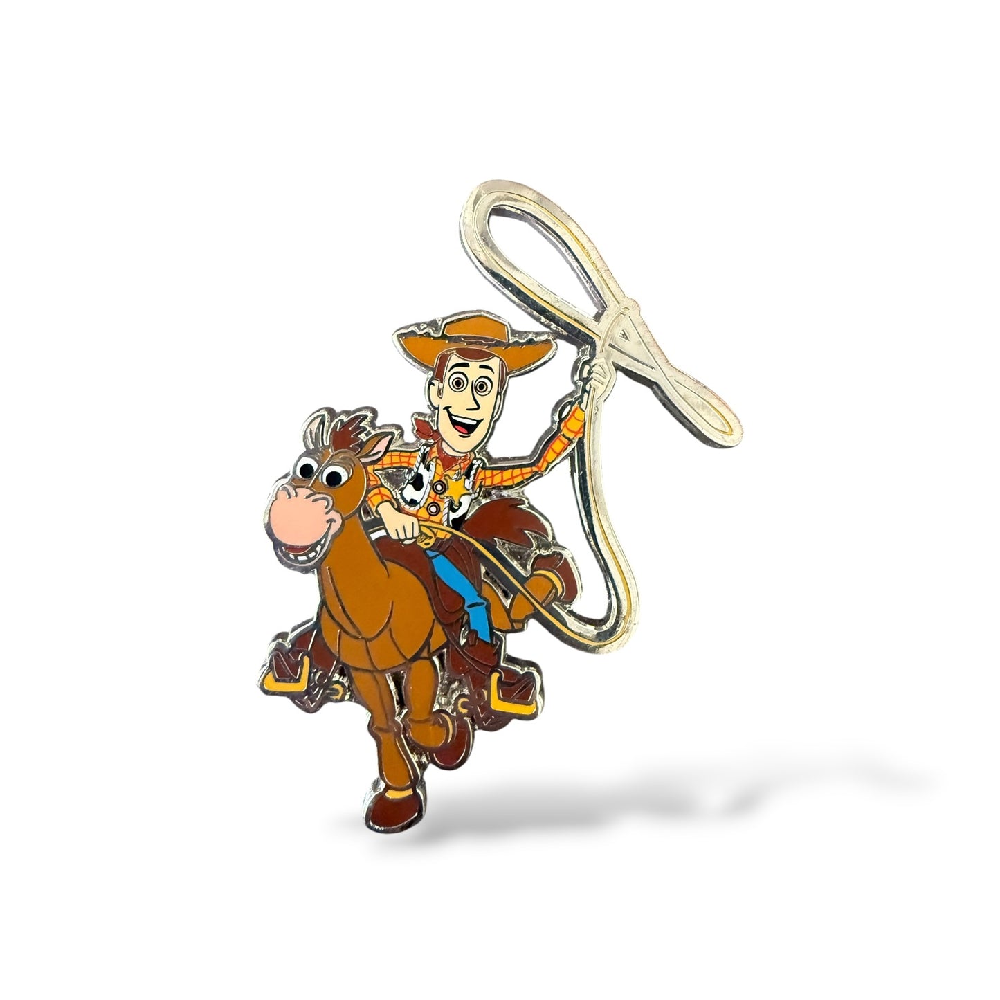 DLRP Woody Riding Bullseye Pin