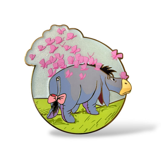 Artland Eeyore Lifting Your Spirits Walking in a Field Pin