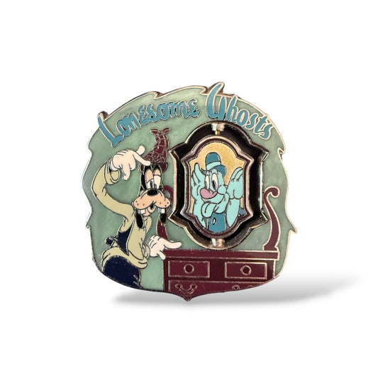 Disney Parks Have a Laugh Goofy Lonesome Ghosts Spinner Pin