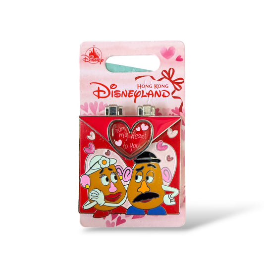 HKDL Valentine's 2019 Mr. and Mrs. Potato Head Pin
