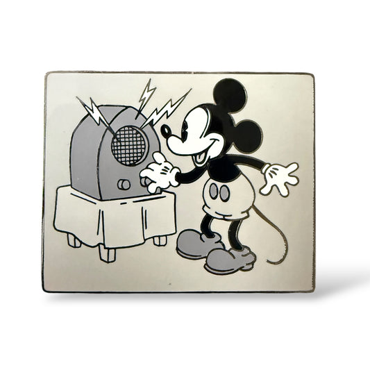 Disney Auctions Pie Eyed Mickey Mouse with Radio Pin