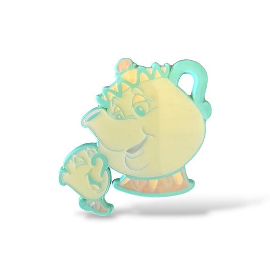Mrs. Potts and Chip Pastel Fantasy Pin