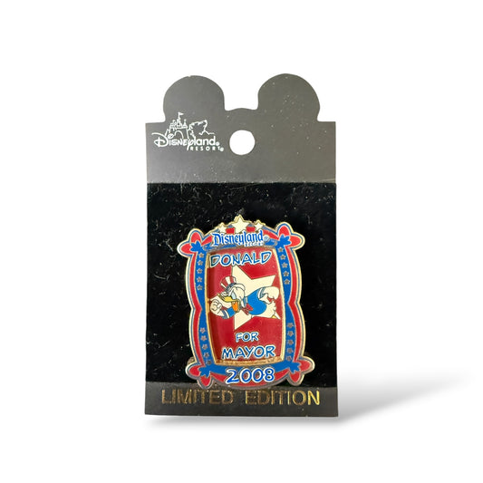 DLR Donald For Mayor 2008 Pin