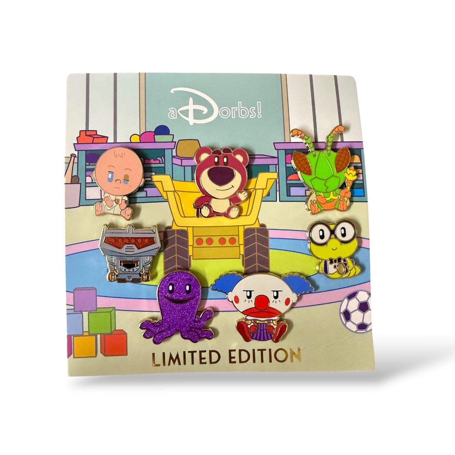 WDI aDorbs! Toy Story 3 Pin Set