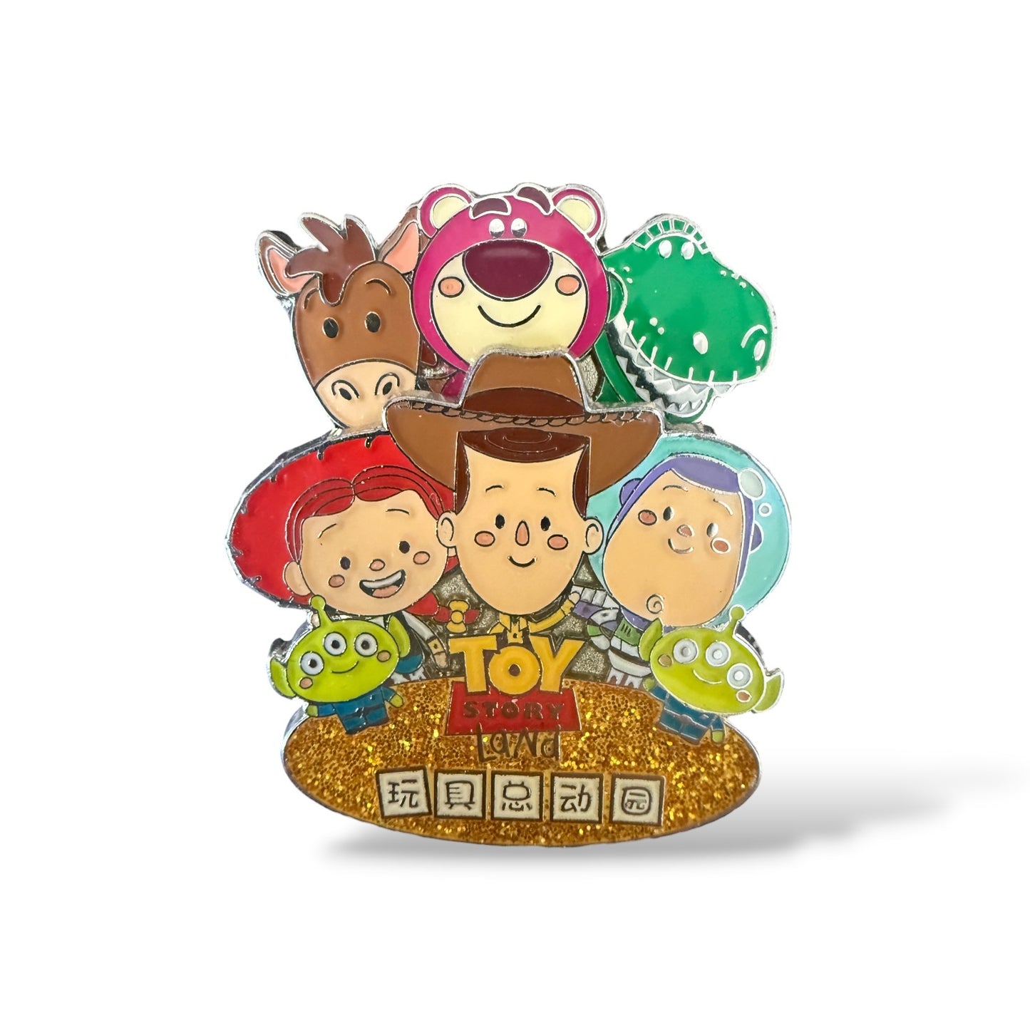 SDR Toy Story Land Grand Opening Woody and Buzz Lightyear Pin