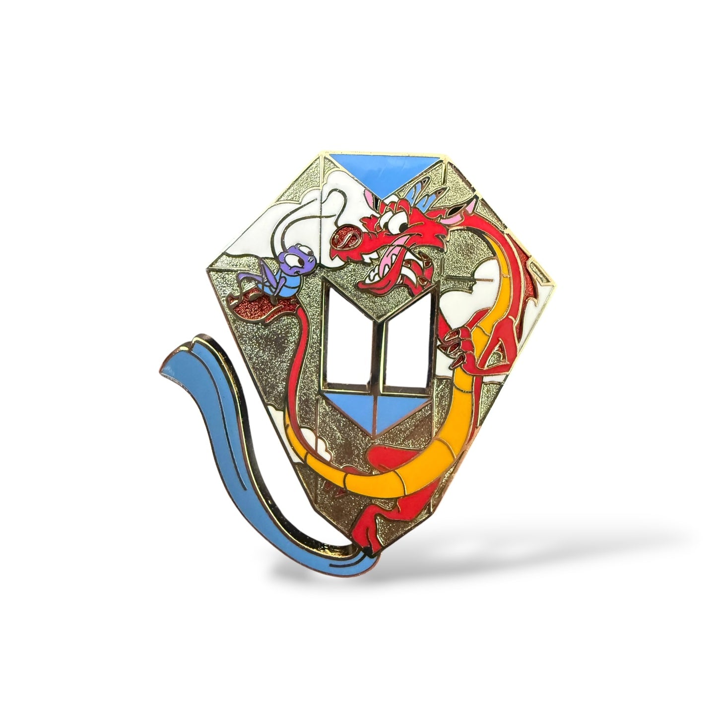 DSSH Character Kites Mushu and Crikee Pin