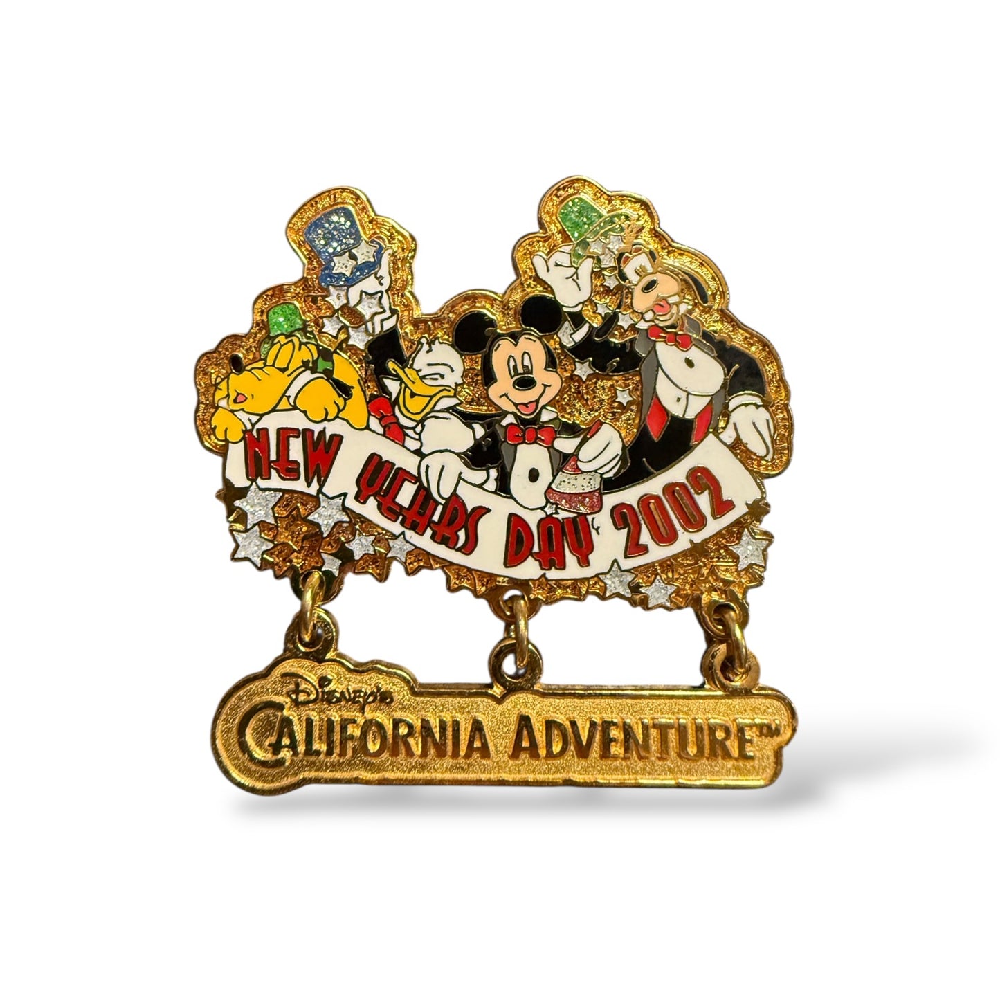 DCA New Year's Day 2002 Dangle Pin