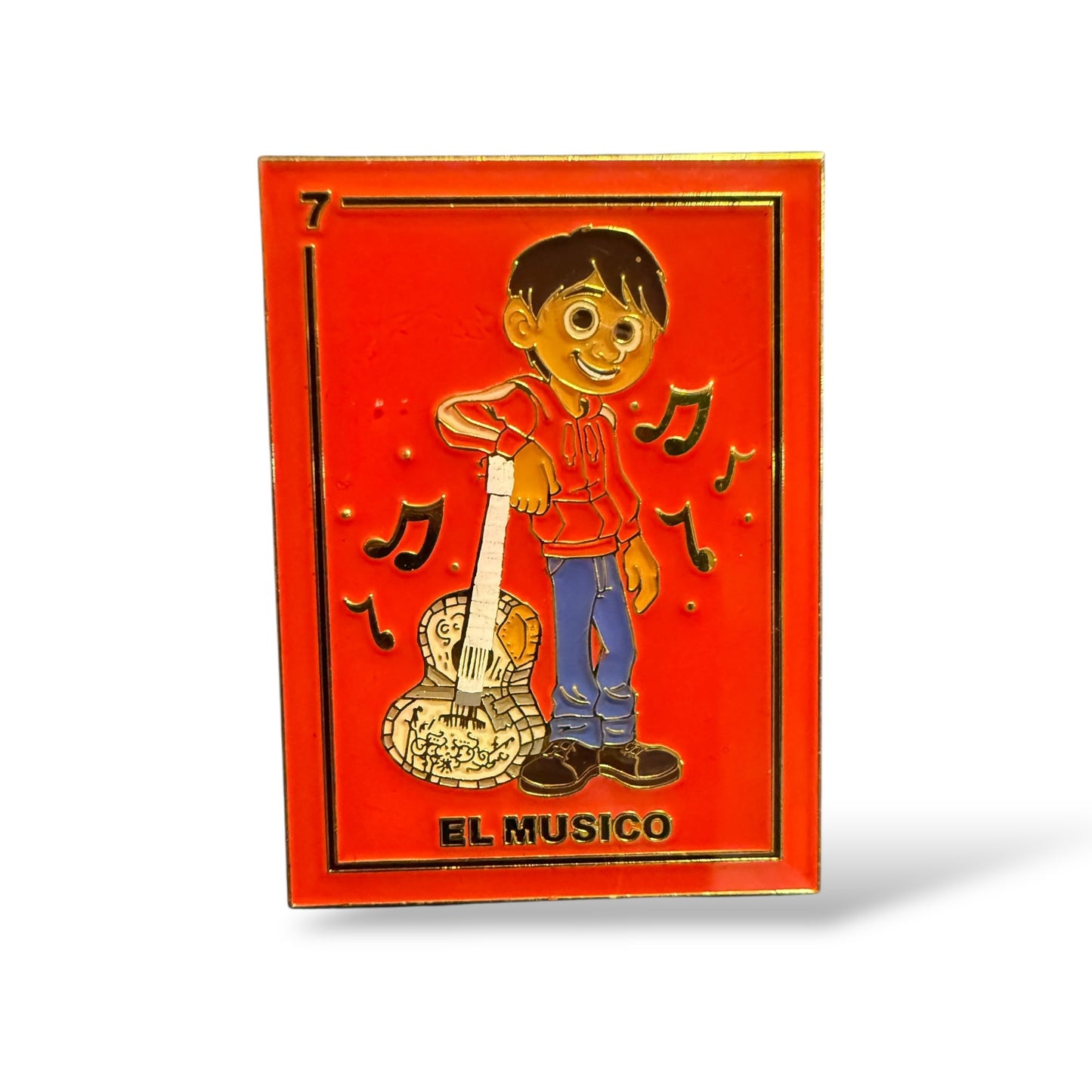 Loungefly Coco Loteria Card Mystery El Musico Miguel Pin
