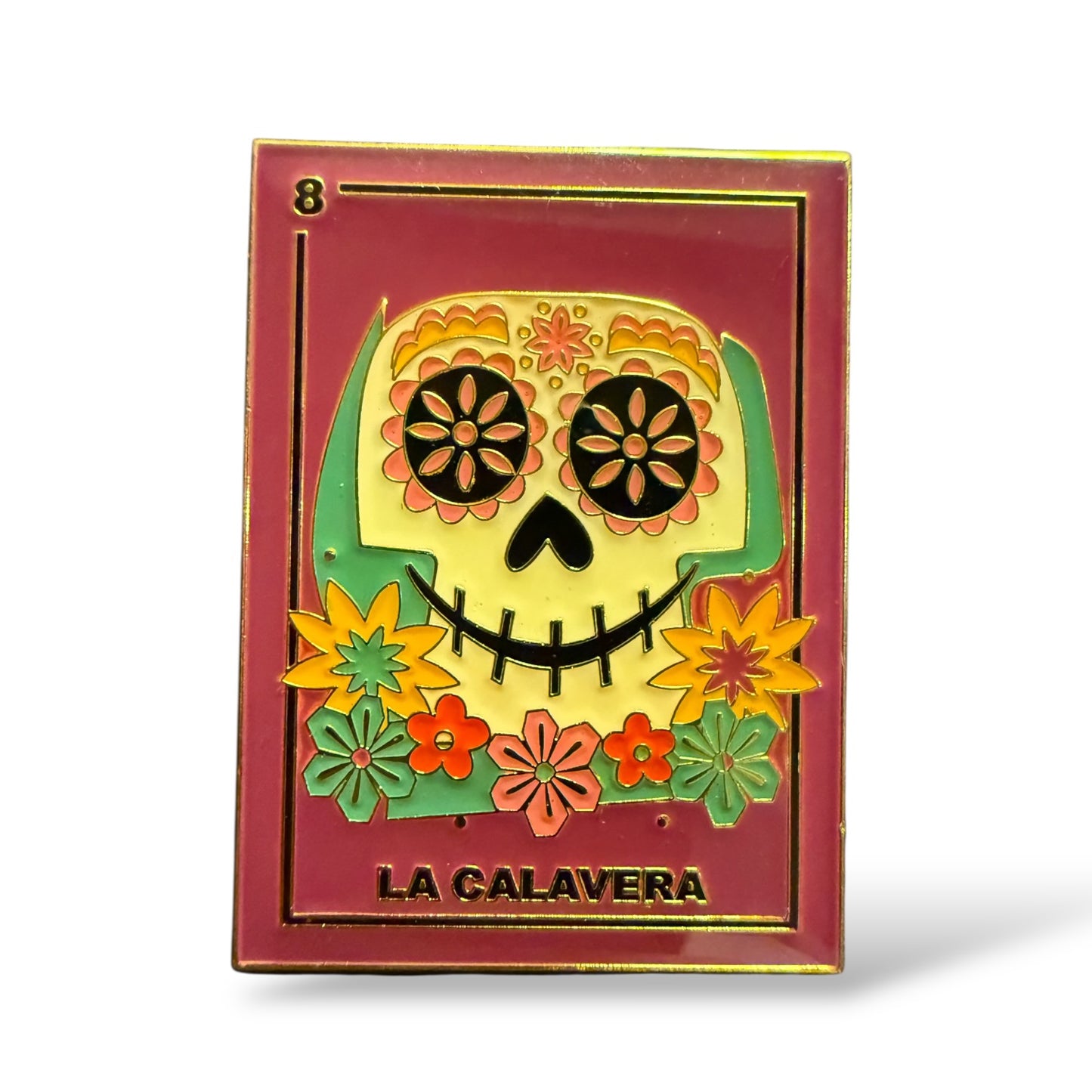 Loungefly Coco Loteria Card Mystery La Calavera Pin