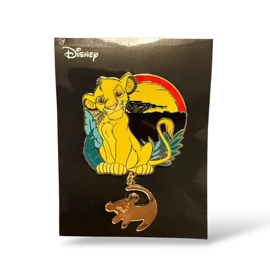 JDS Simba Lion King Sunset Dangle Pin